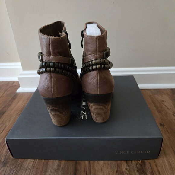 Vince Camuto Women's Ankle Bootie - VO-HALLA - Smoke Taupe Size 9.5M - NWT - Picture 3 of 7